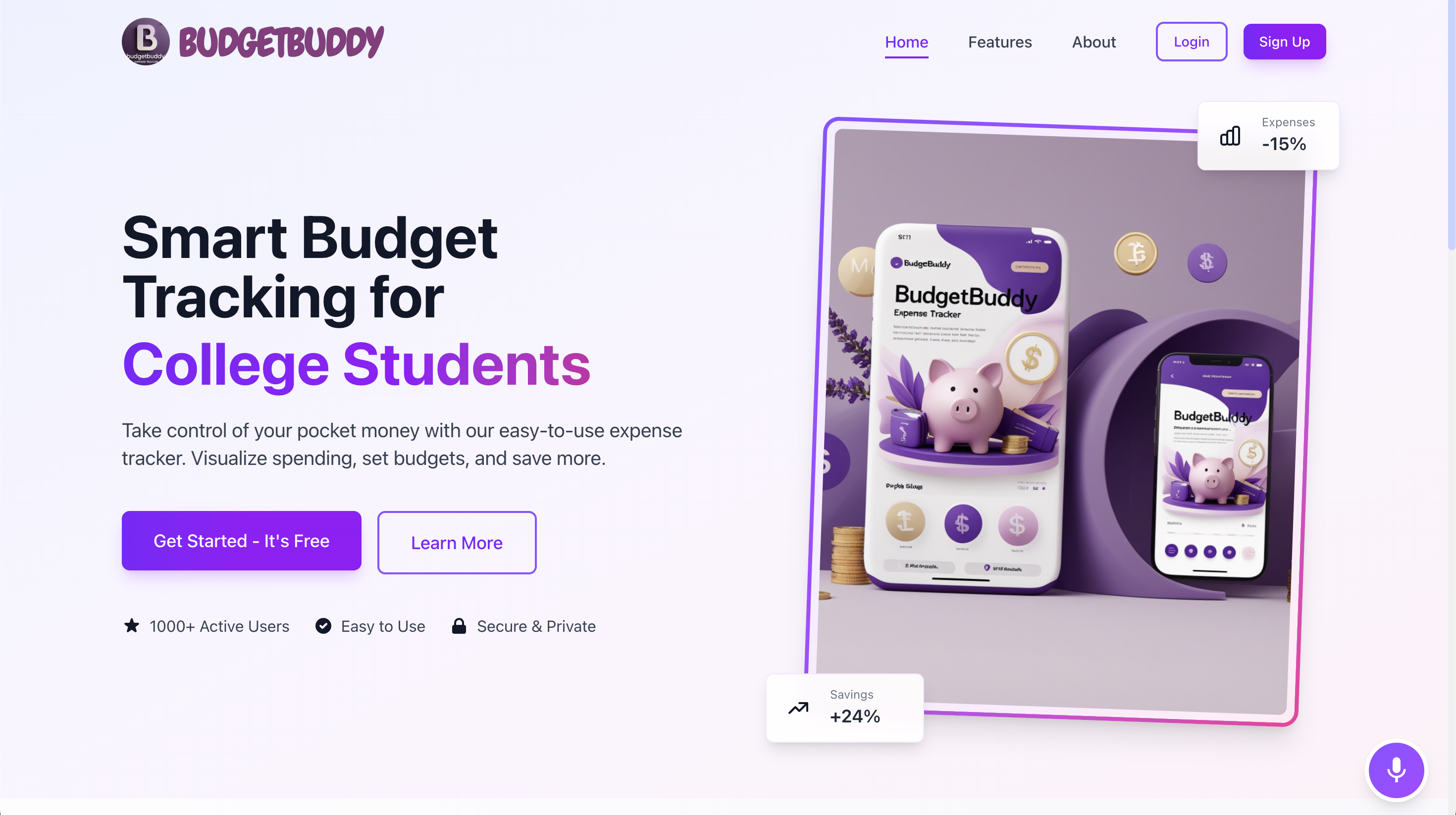 BudgetBuddy - Expense Tracker