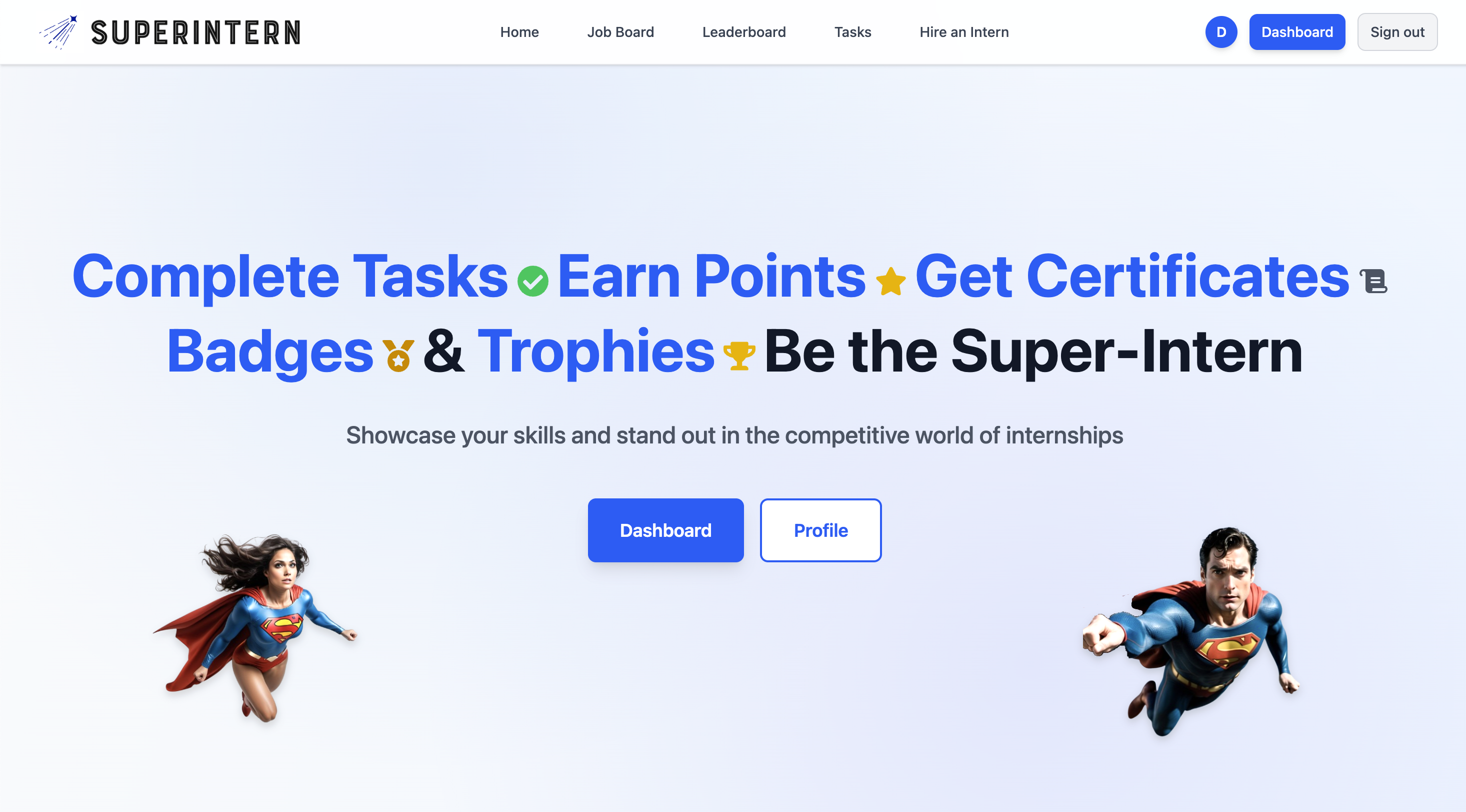 SuperIntern.in – Internship & Freelance Platform